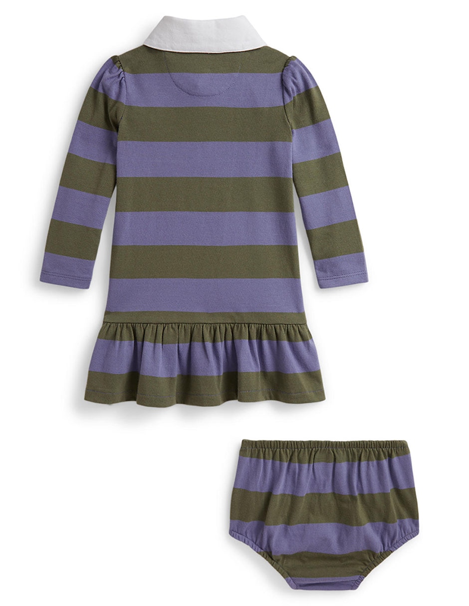 Vestido con calzón regular para niña