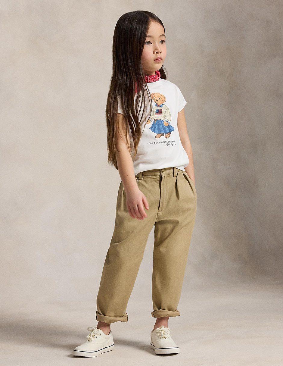 Playera manga corta para bebé niña