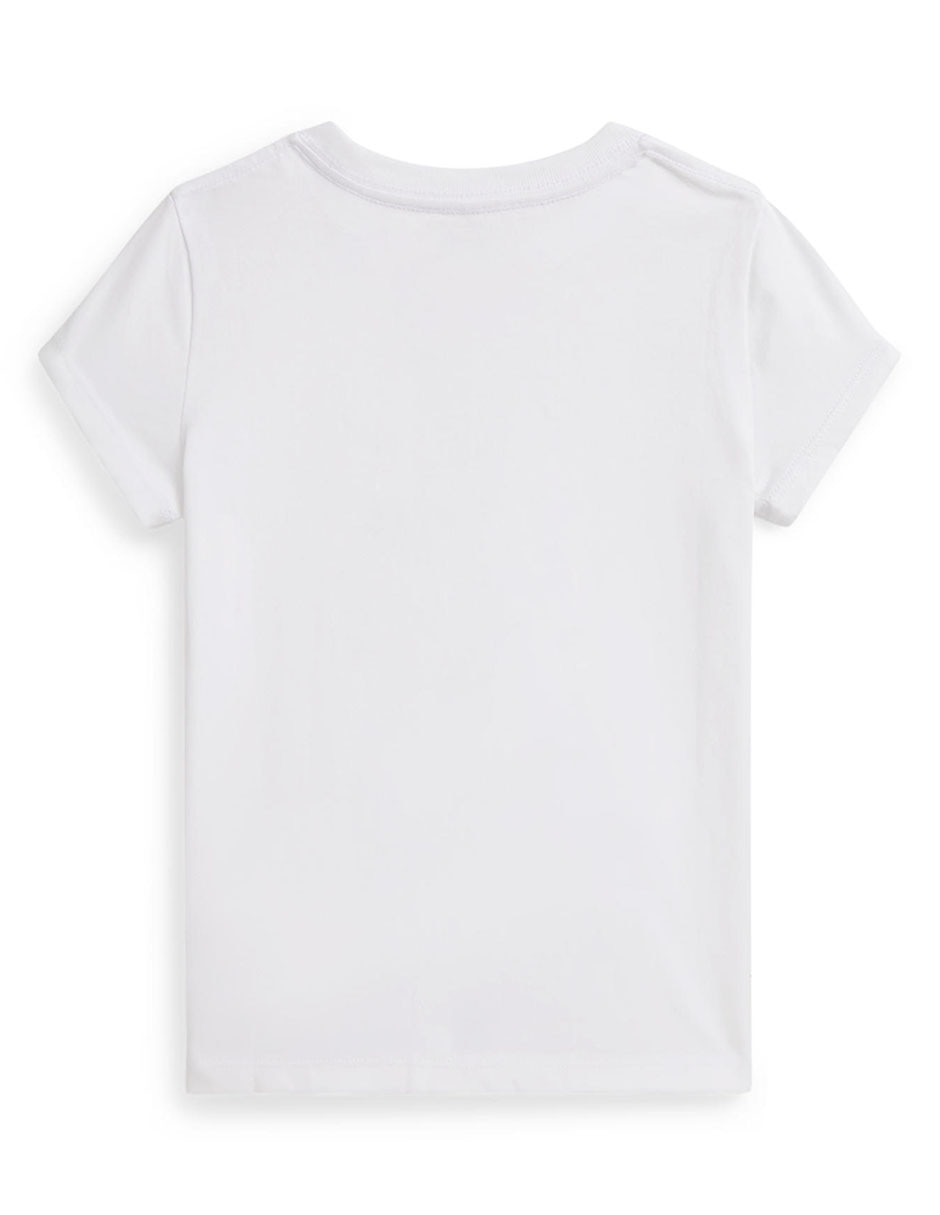 Playera polo manga corta para bebé niña 7