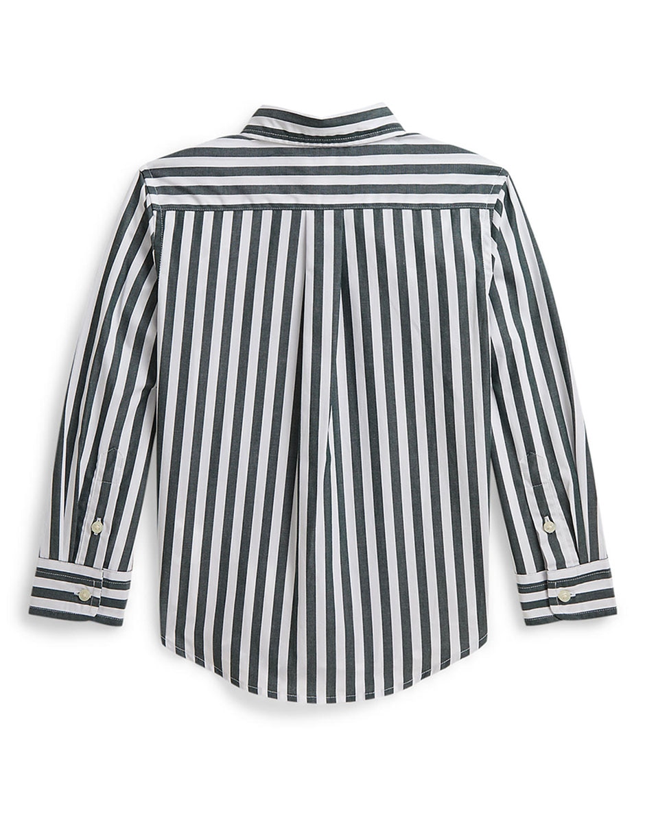 Camisa casual manga larga para niño 2