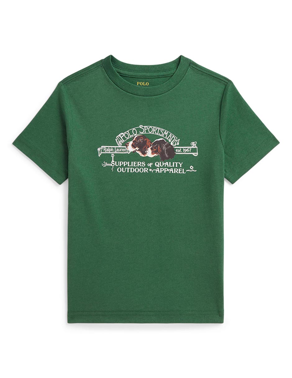 Playera manga corta para bebé niño