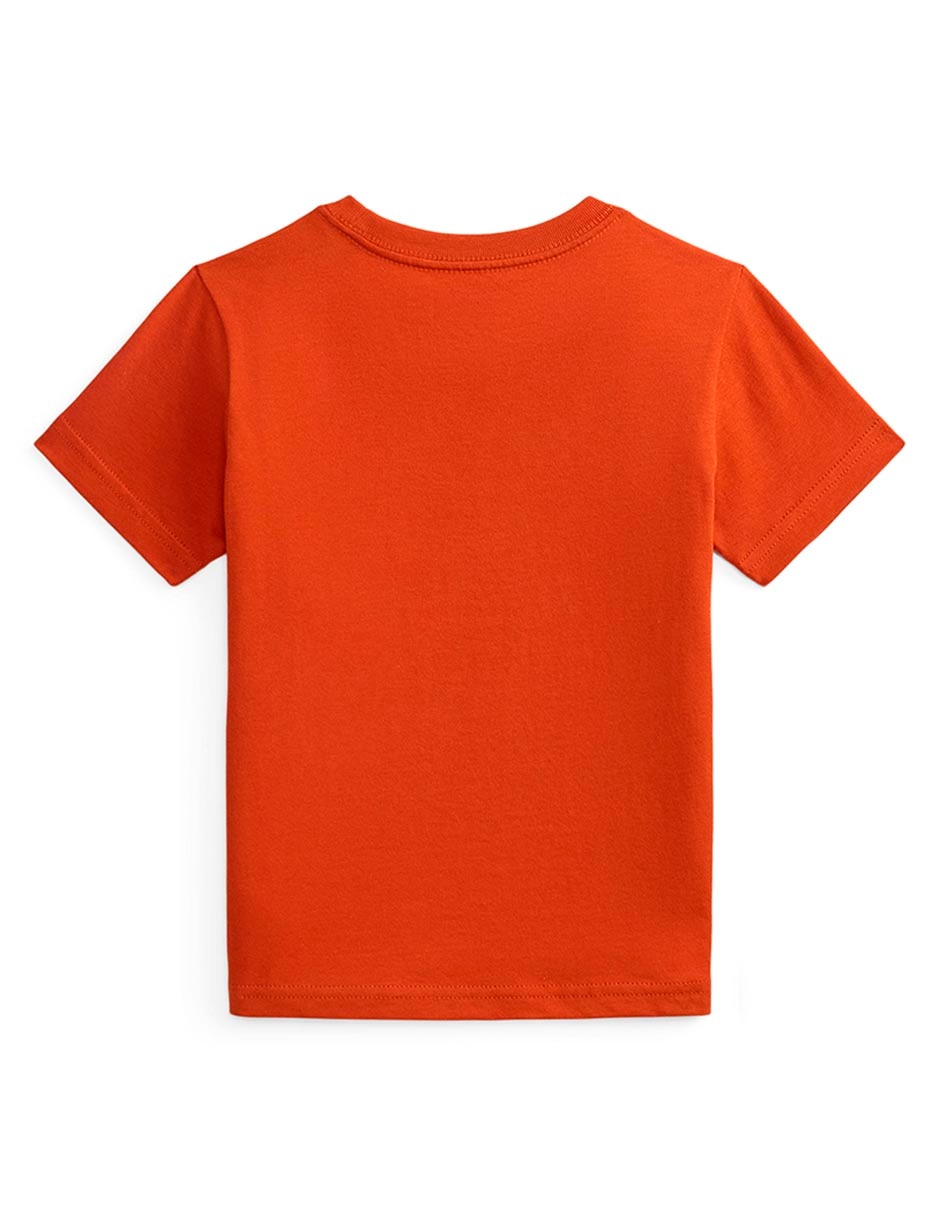 Playera manga corta para niño