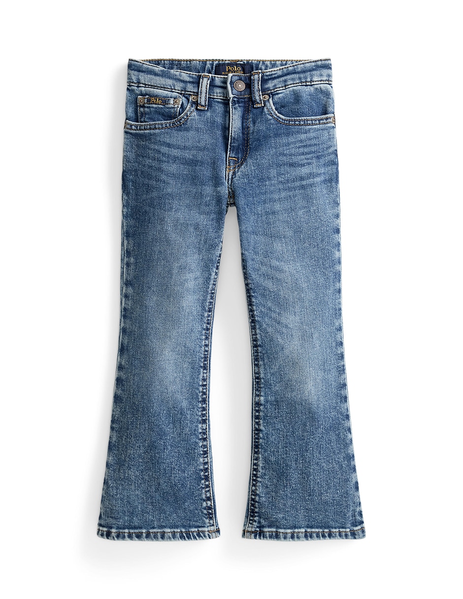 Jeans flare lavado stone wash para niña Jeans flare lavado stone wash para niña