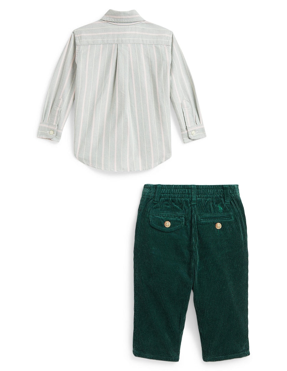 Conjunto de algodón para bebé niño 2