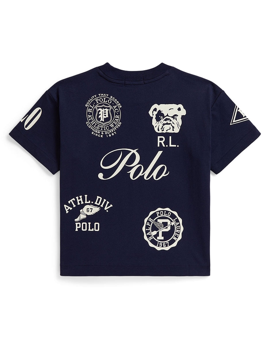 Playera polo manga corta para bebé niño