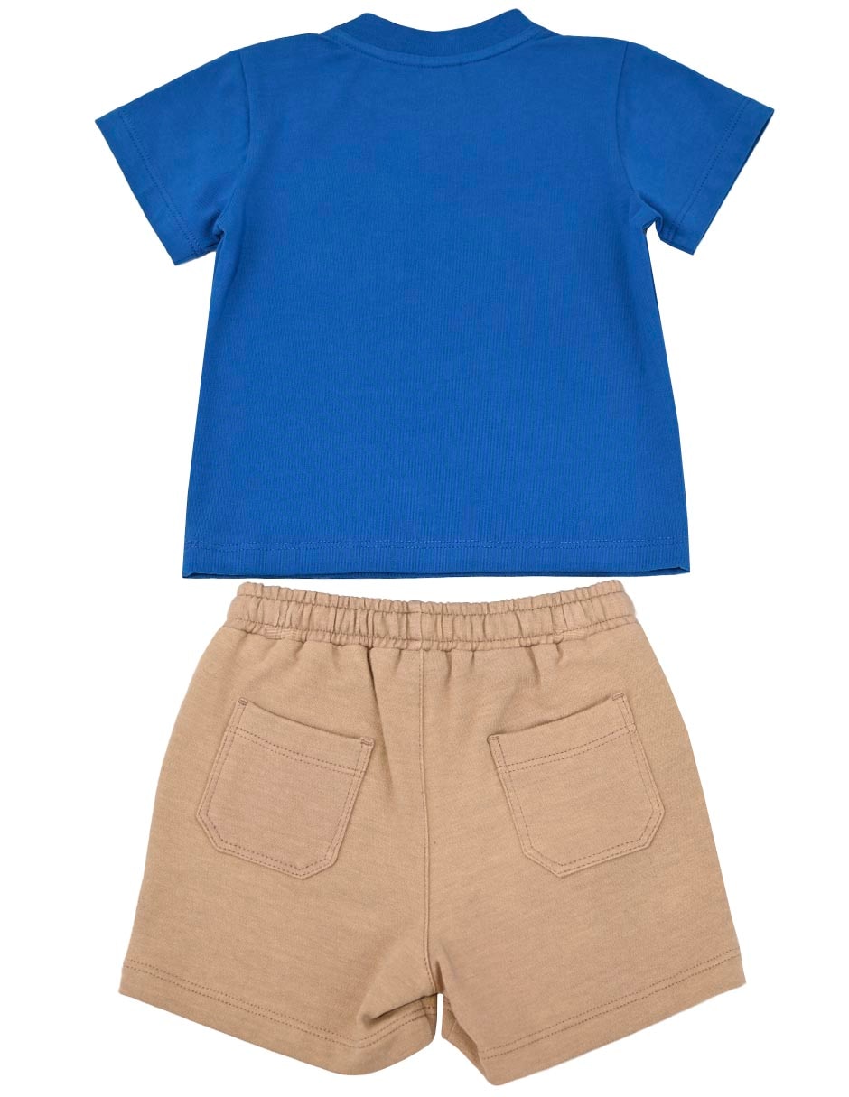 Conjunto de 2 piezas casual harper de algodón para niño 3