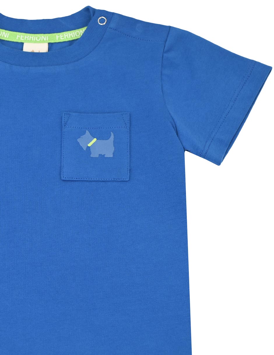 Conjunto de 2 piezas casual harper de algodón para niño 4