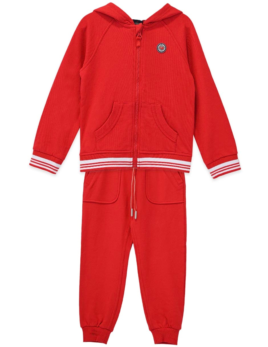 Conjunto de 2 piezas casual biondi de algodón para niño Conjunto de 2 piezas casual biondi de algodón para niño