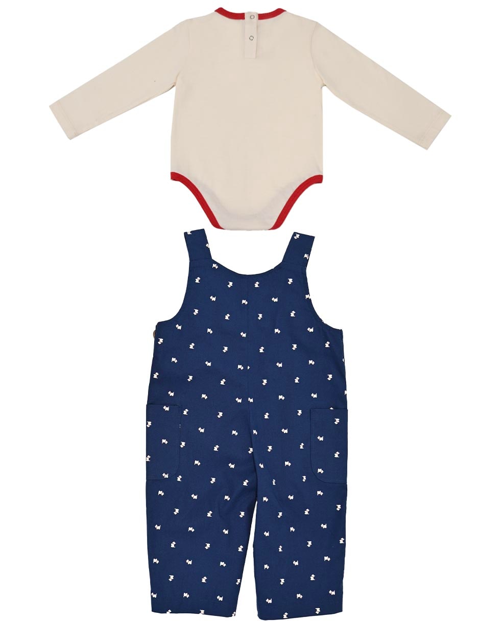 Conjunto de 2 piezas casual cristof de algodón para niño 4