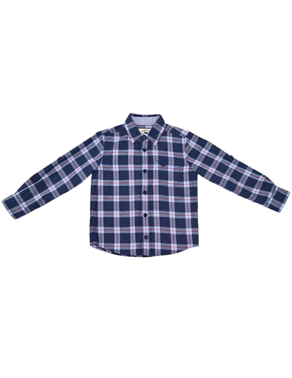 Camisa Berani de algodón manga larga para niño
