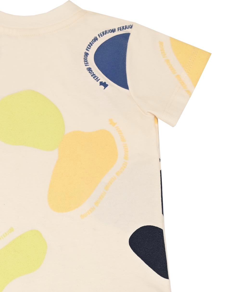 Conjunto de 2 piezas casual abba de algodón para niño 3