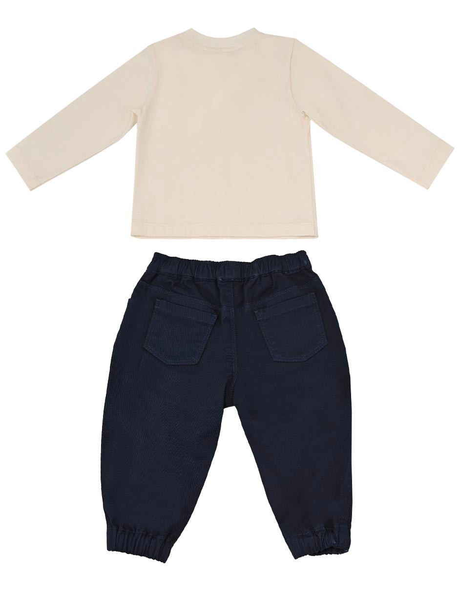 Conjunto Salvatore de algodón para bebé niño 2