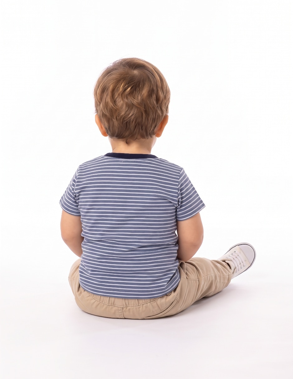 Playera manga corta para bebé niño 2