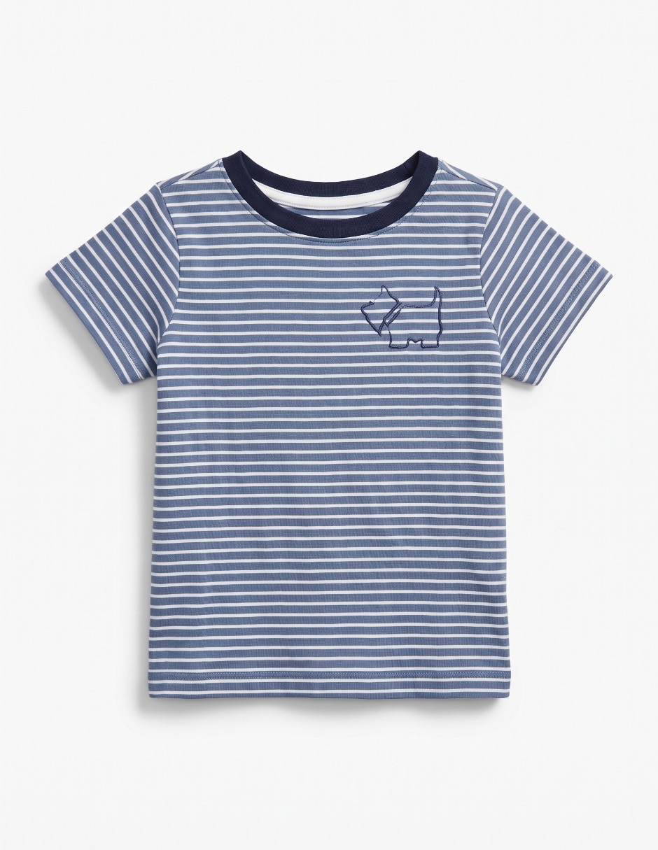 Playera manga corta para bebé niño 3