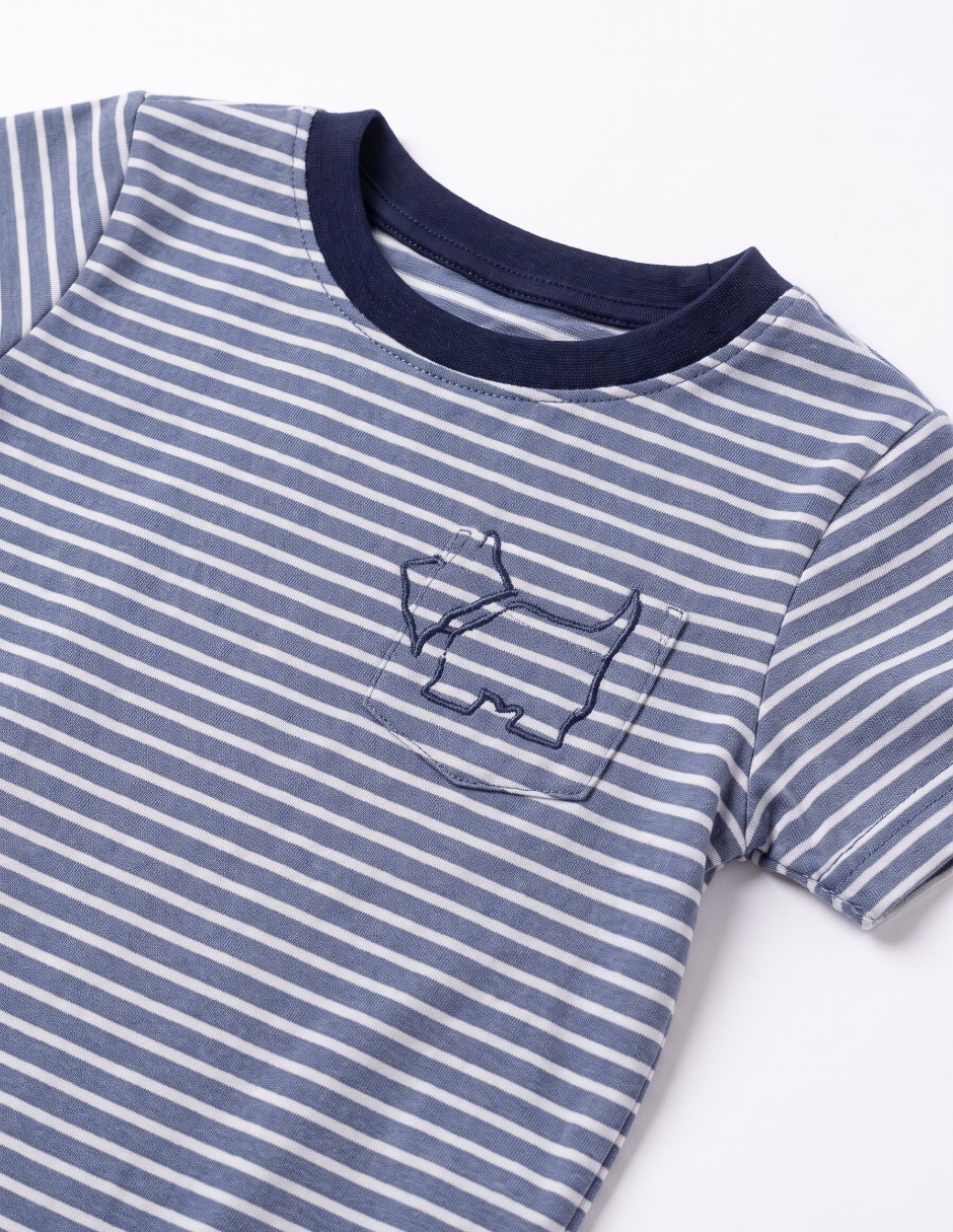 Playera manga corta para bebé niño 5