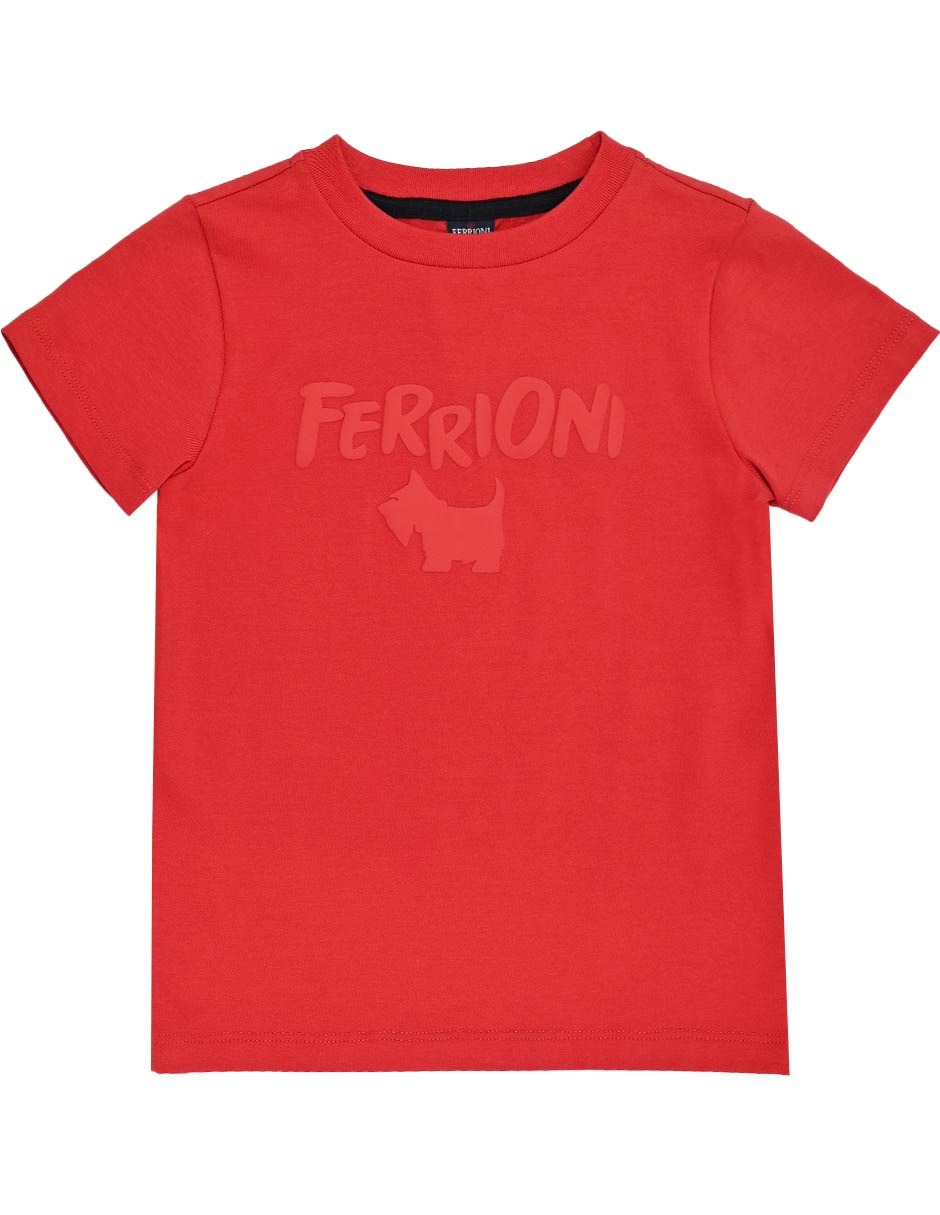 Playera manga corta para niño