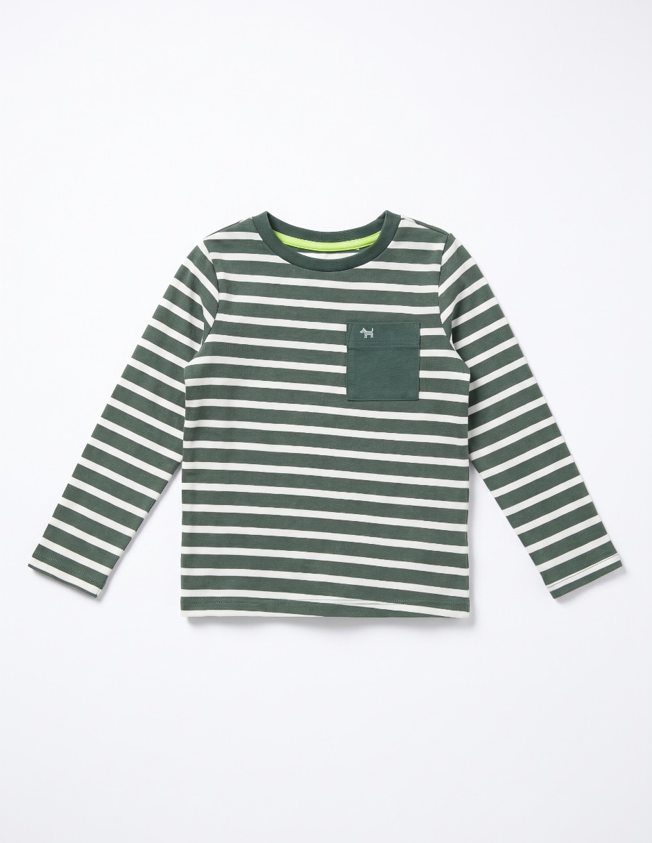 Playera manga larga para bebé niño 3