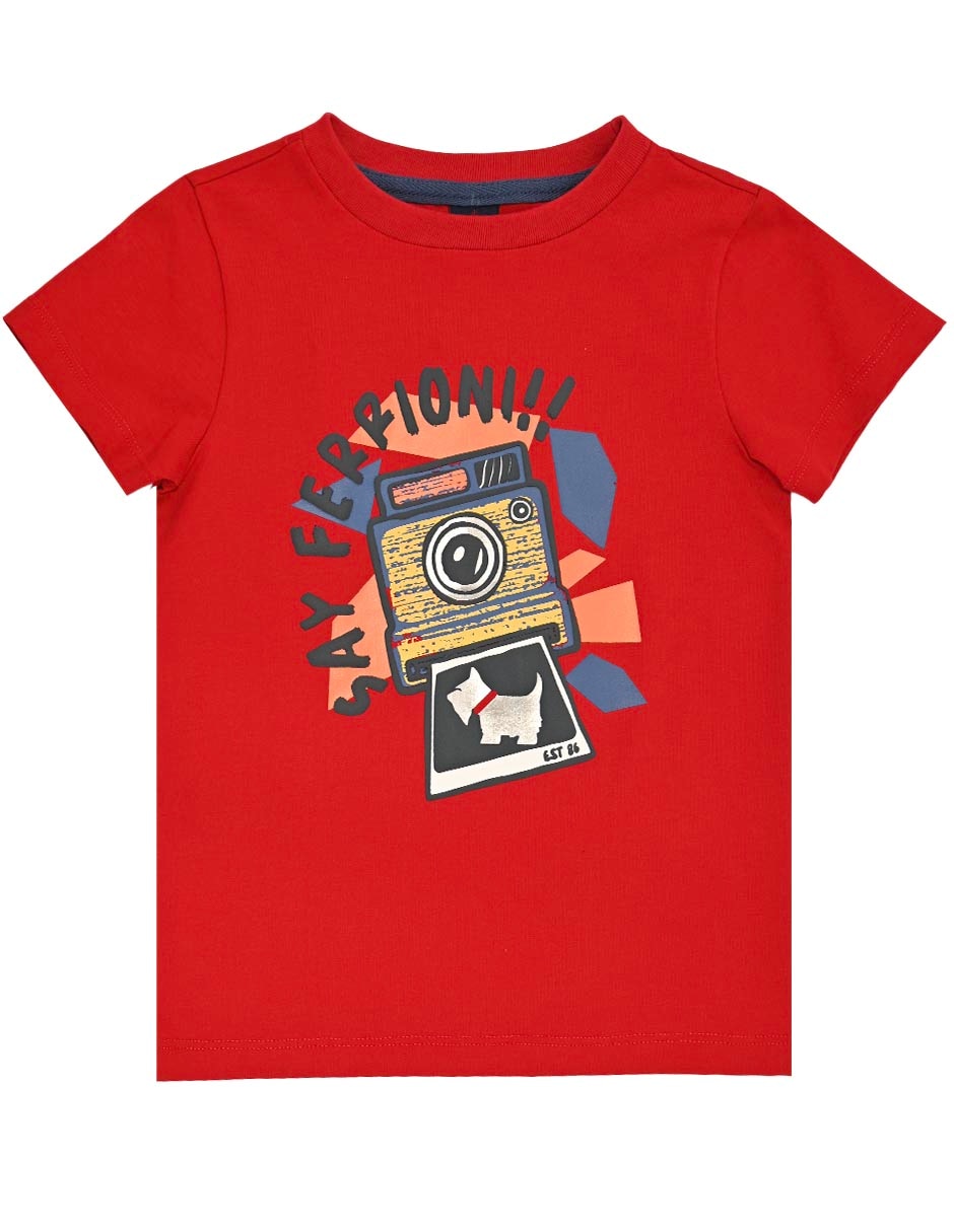 Playera Maccus manga corta para niño Playera Maccus manga corta para niño