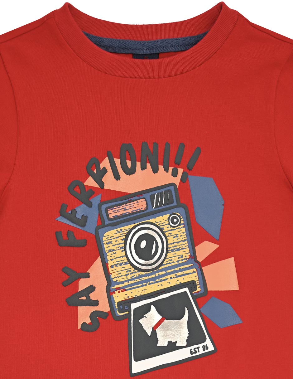 Playera Maccus manga corta para niño
