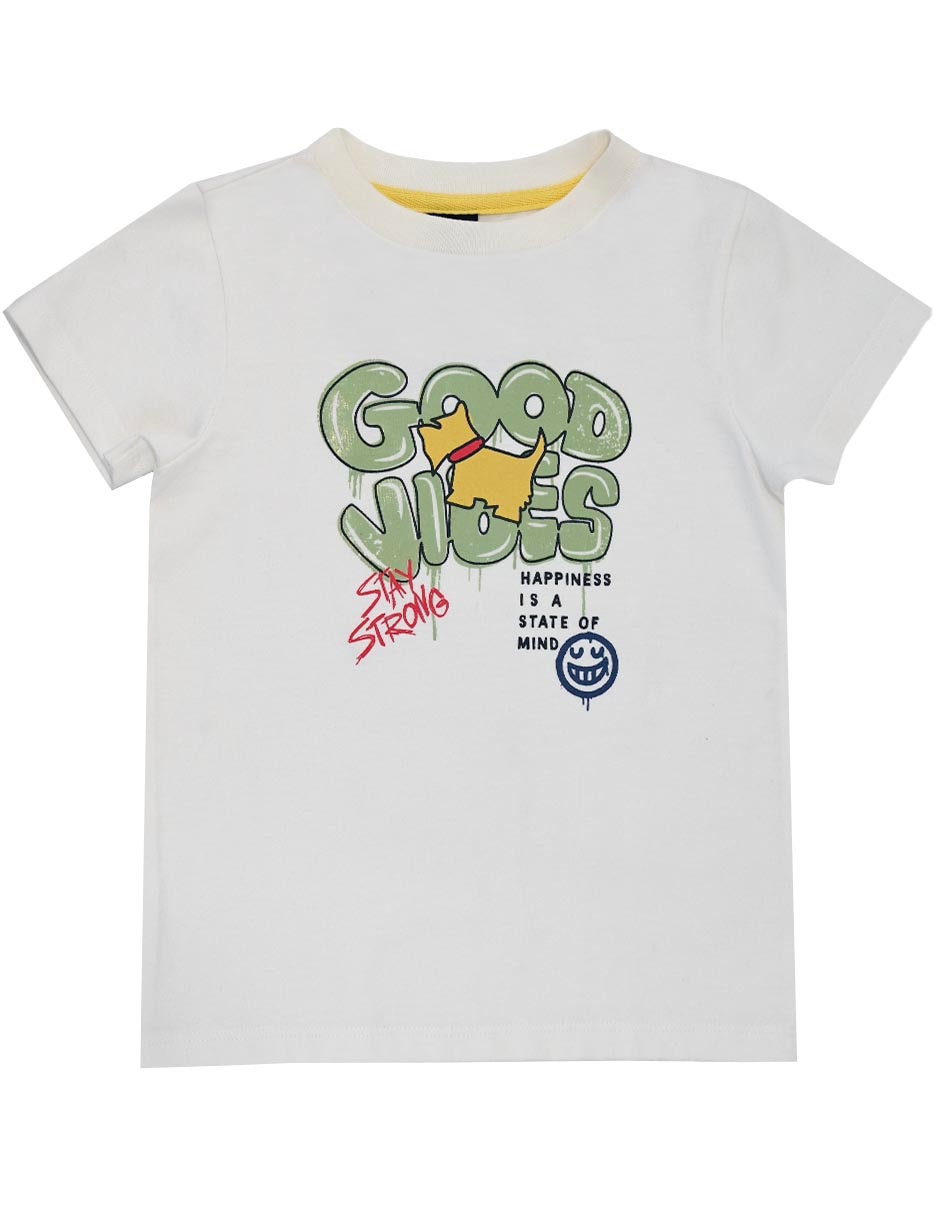 Playera eua manga larga para niño