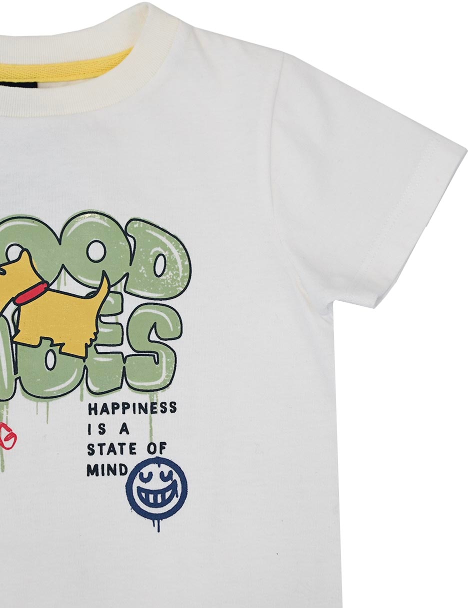 Playera eua manga larga para niño