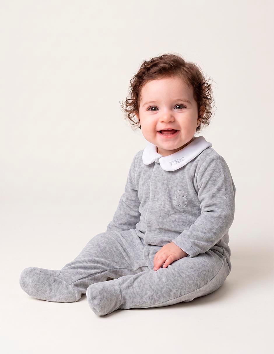 Mameluco de algodón para bebé niña