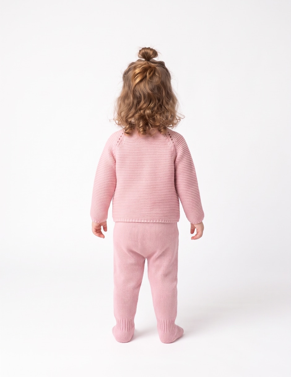 Conjunto de algodón para bebé niña 2