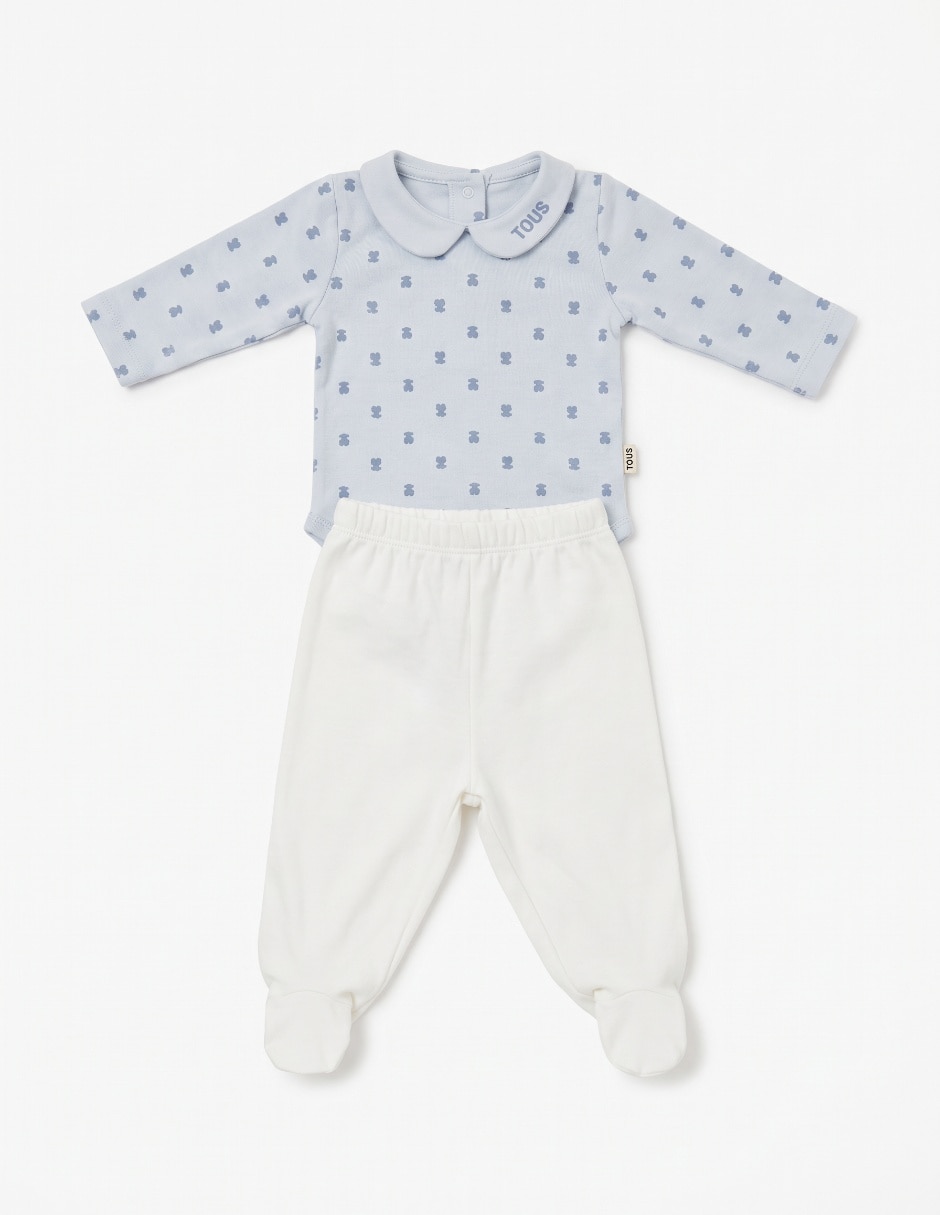 Conjunto casual de algodón para bebé niño Conjunto casual de algodón para bebé niño
