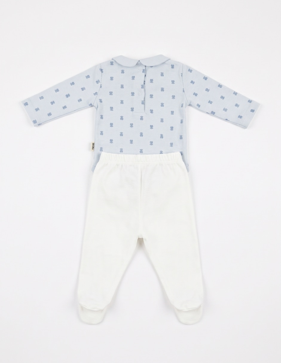 Conjunto casual de algodón para bebé niño 2