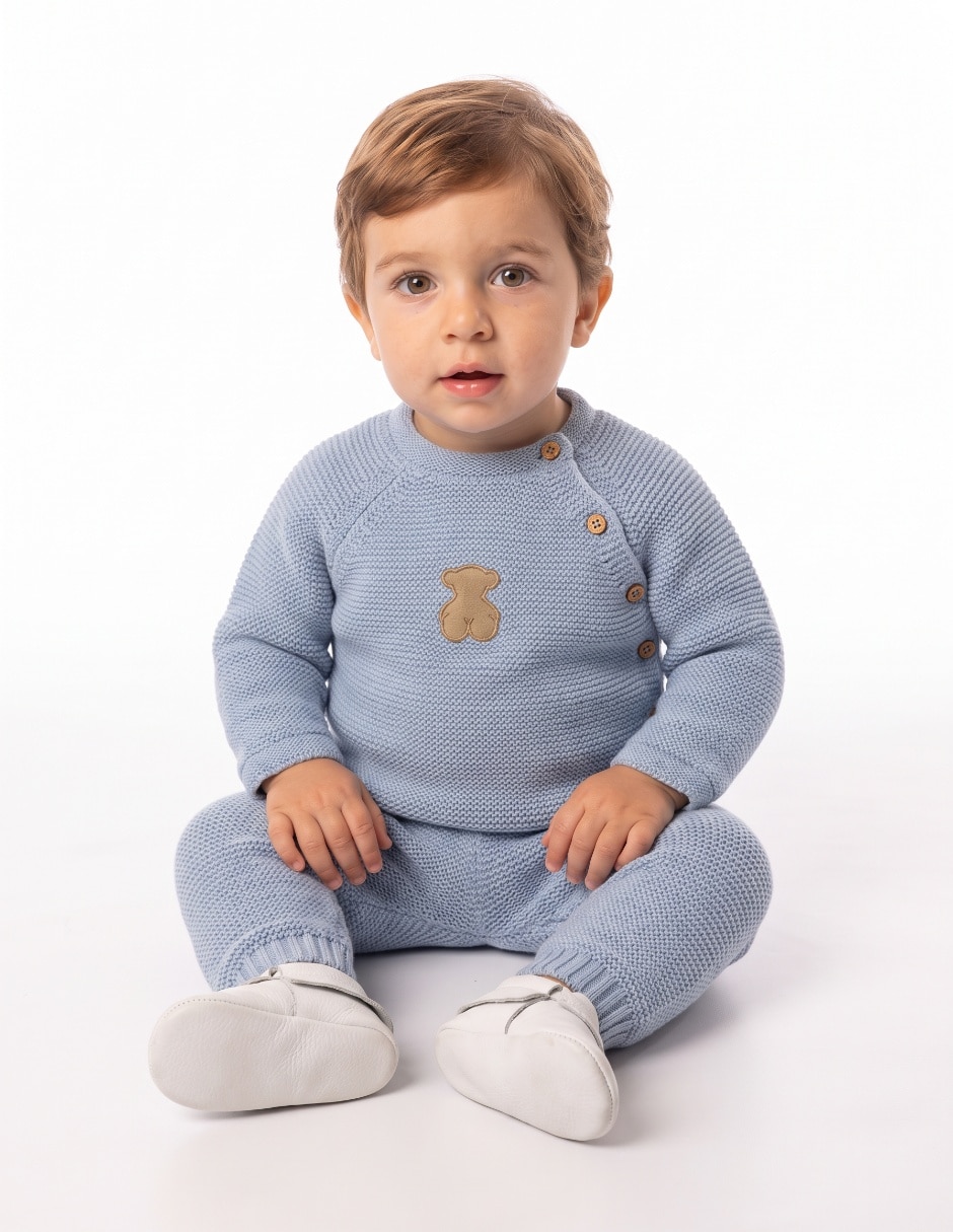 Conjunto de algodón para bebé niño Conjunto de algodón para bebé niño