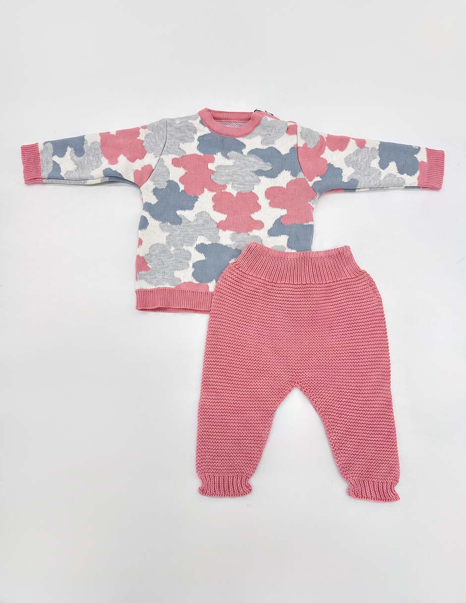 Conjunto casual de algodón para bebé 1