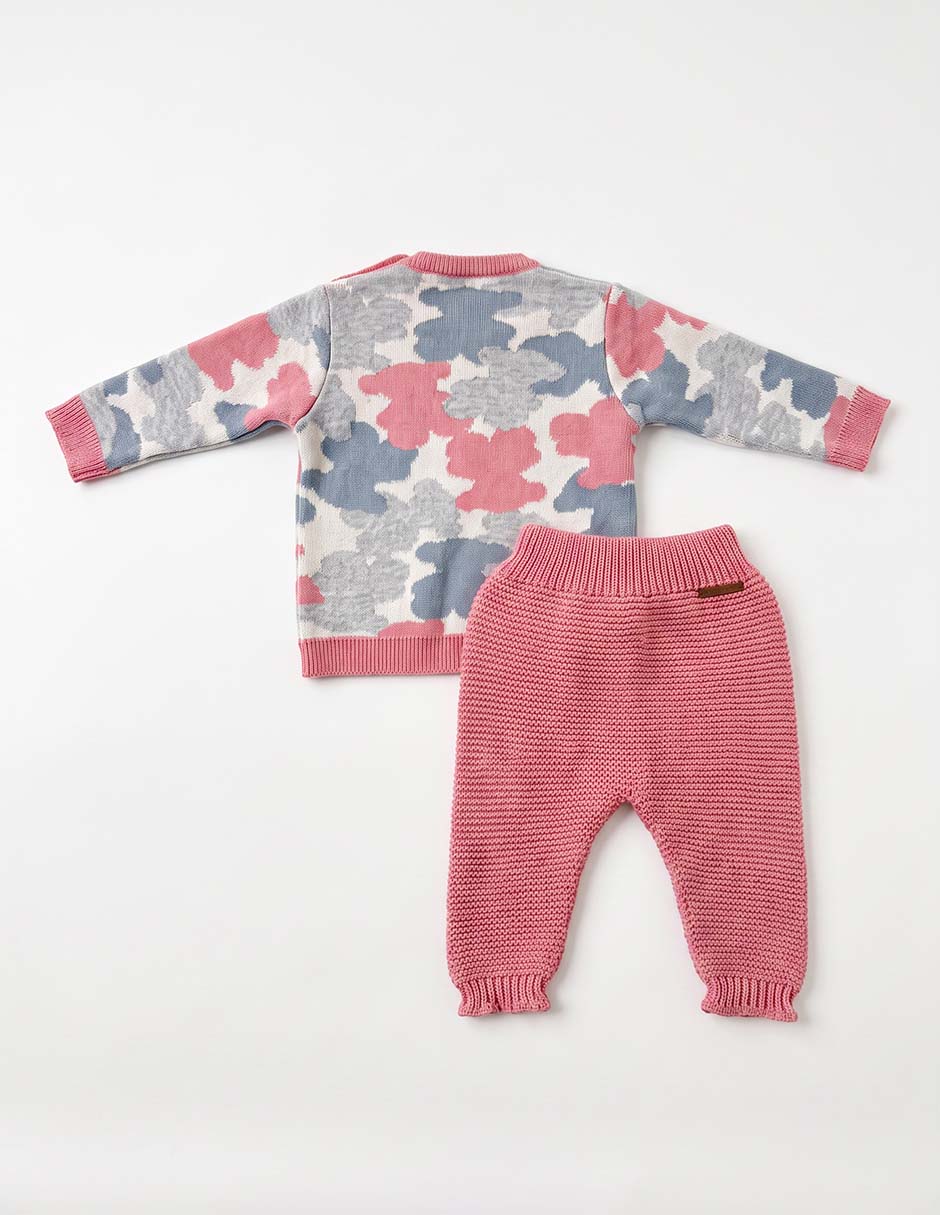Conjunto casual de algodón para bebé 5