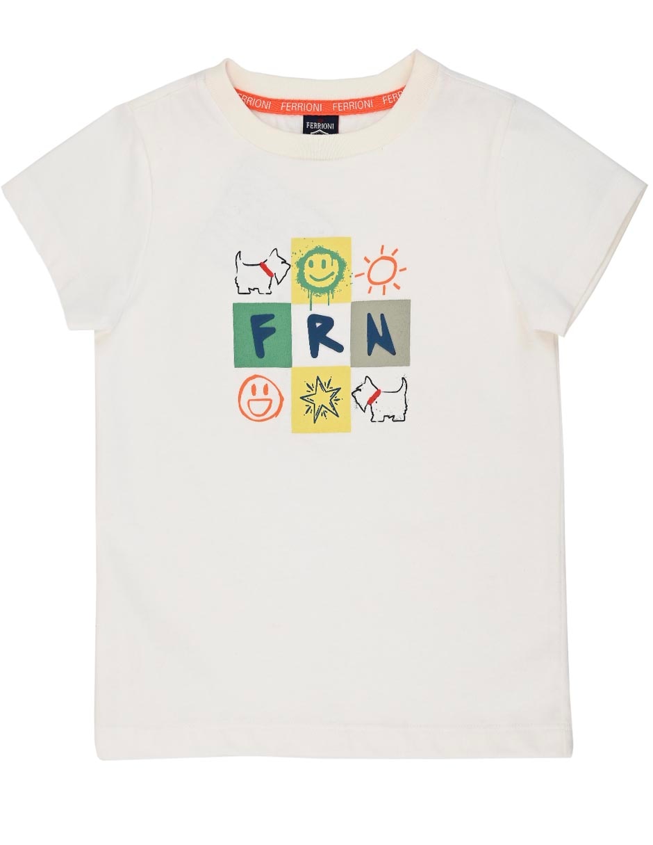 Playera Chess manga corta para bebé niño Playera Chess manga corta para bebé niño