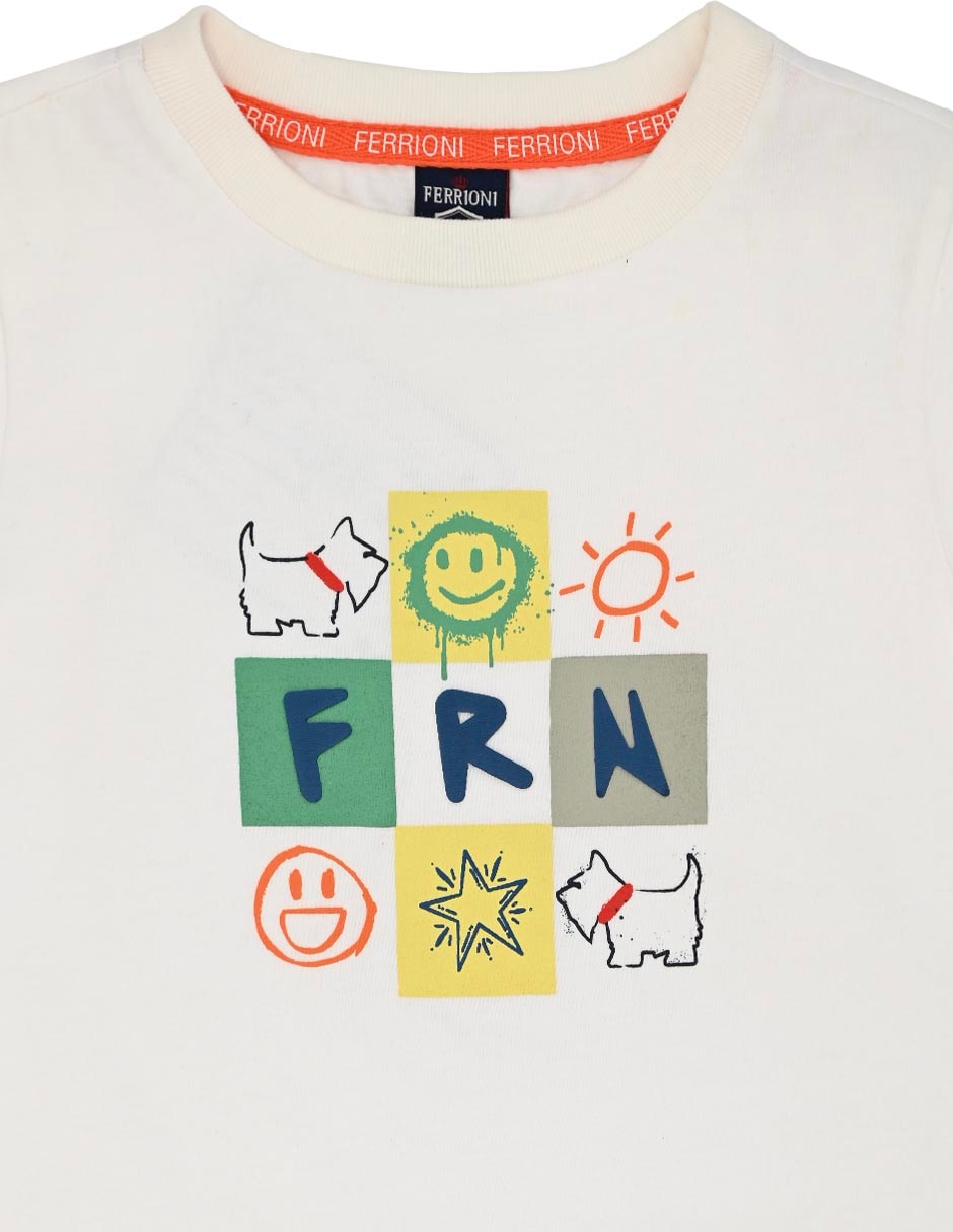 Playera Chess manga corta para bebé niño 2