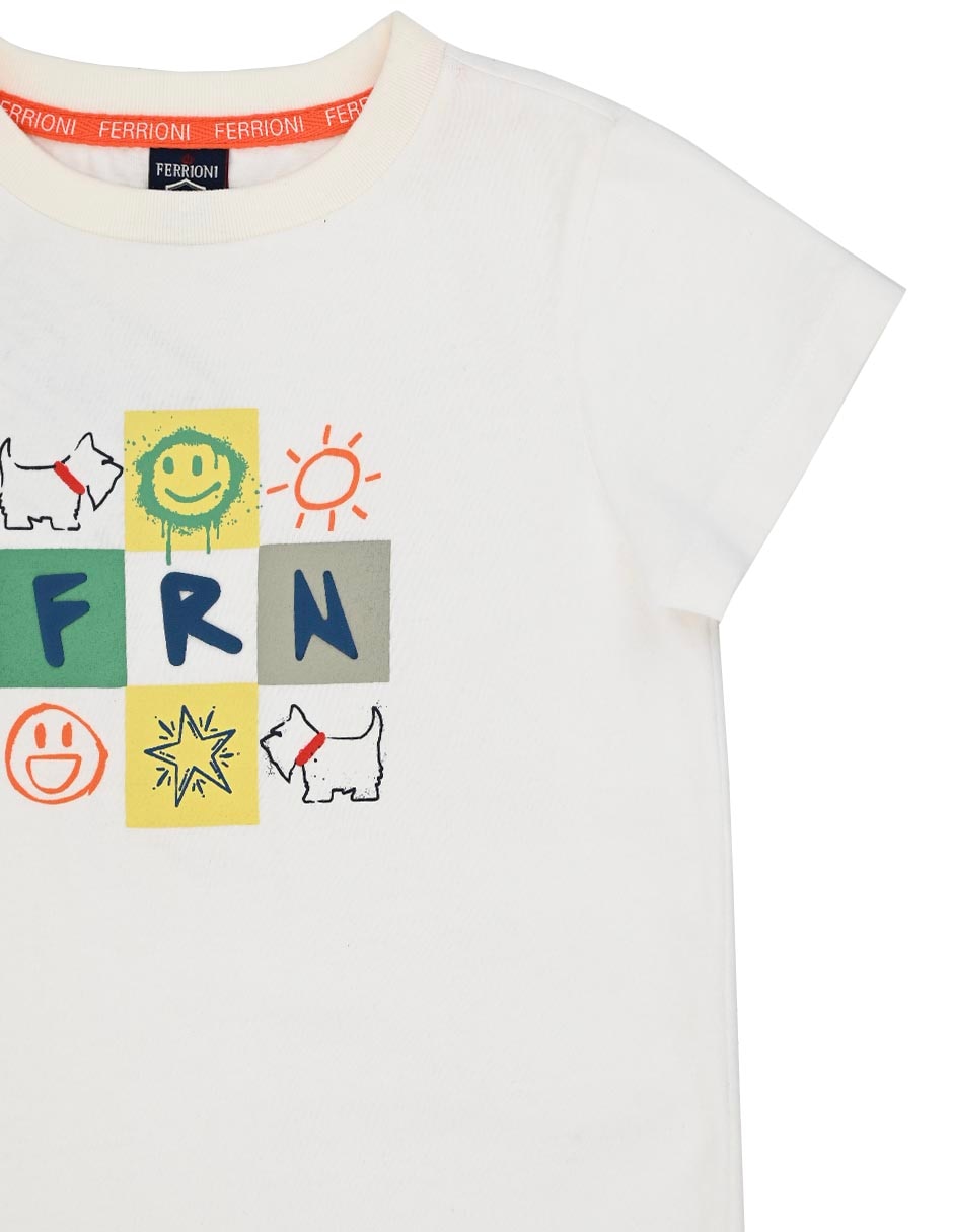 Playera Chess manga corta para bebé niño 3