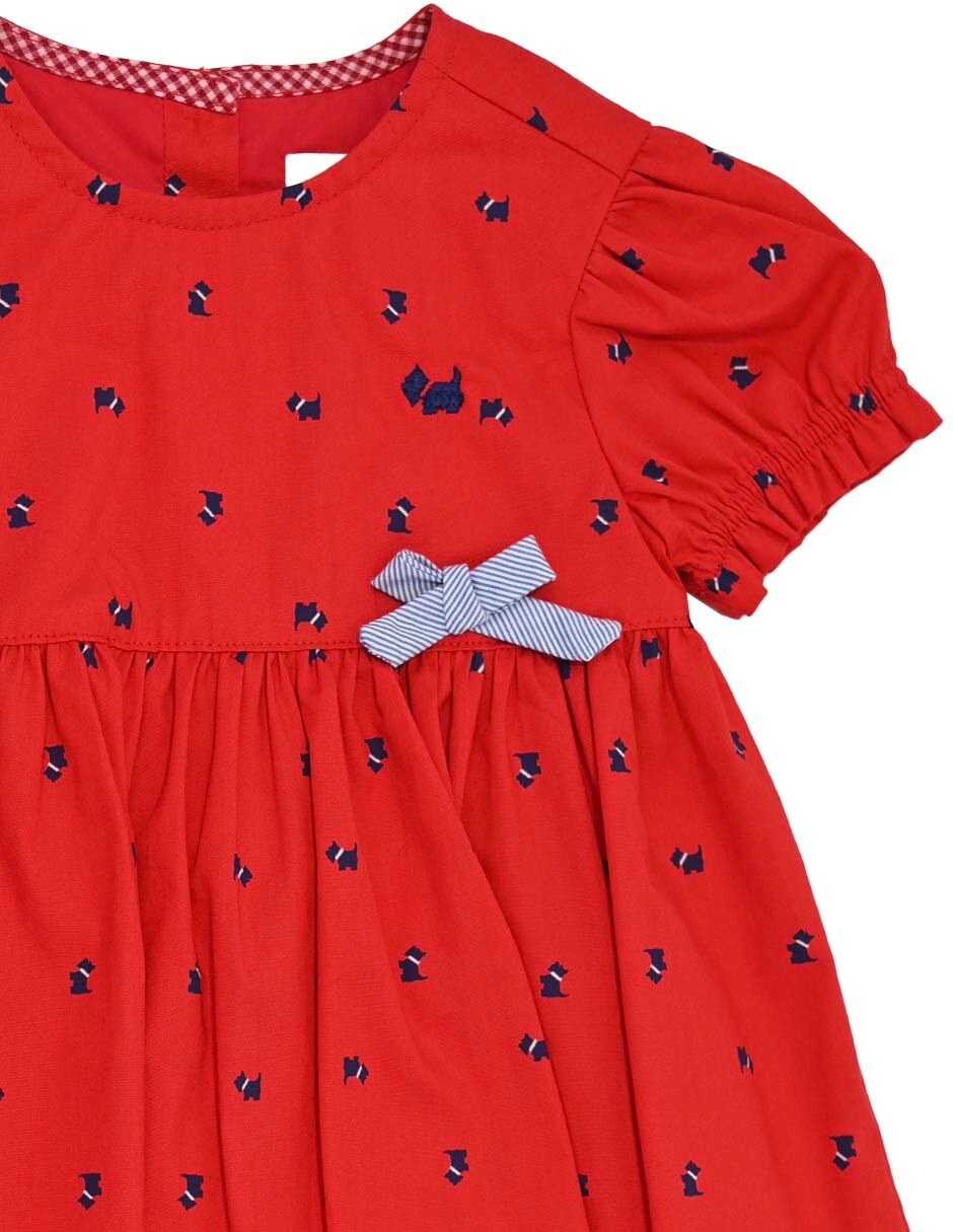 Vestido cristof manga regular para niña 4