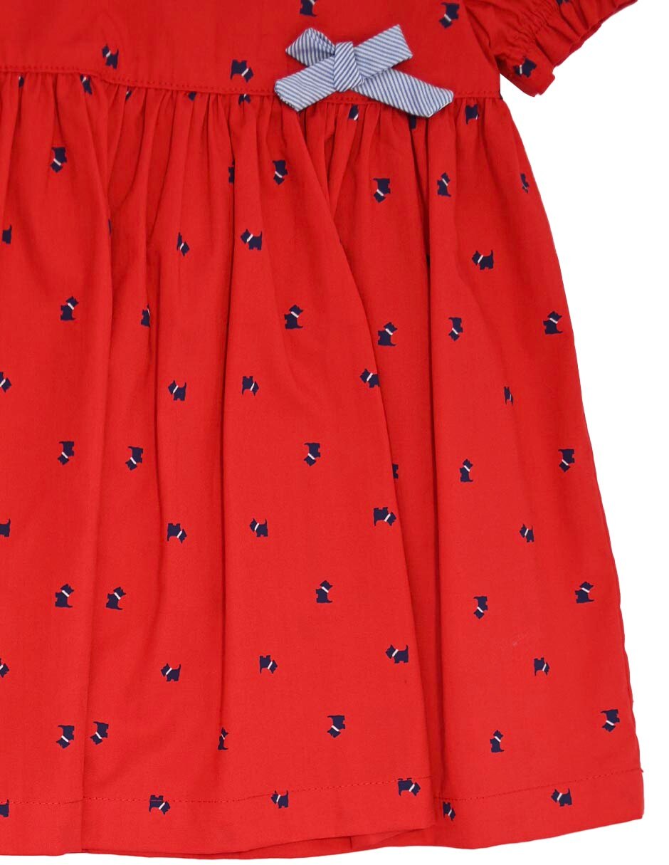Vestido cristof manga regular para niña 3
