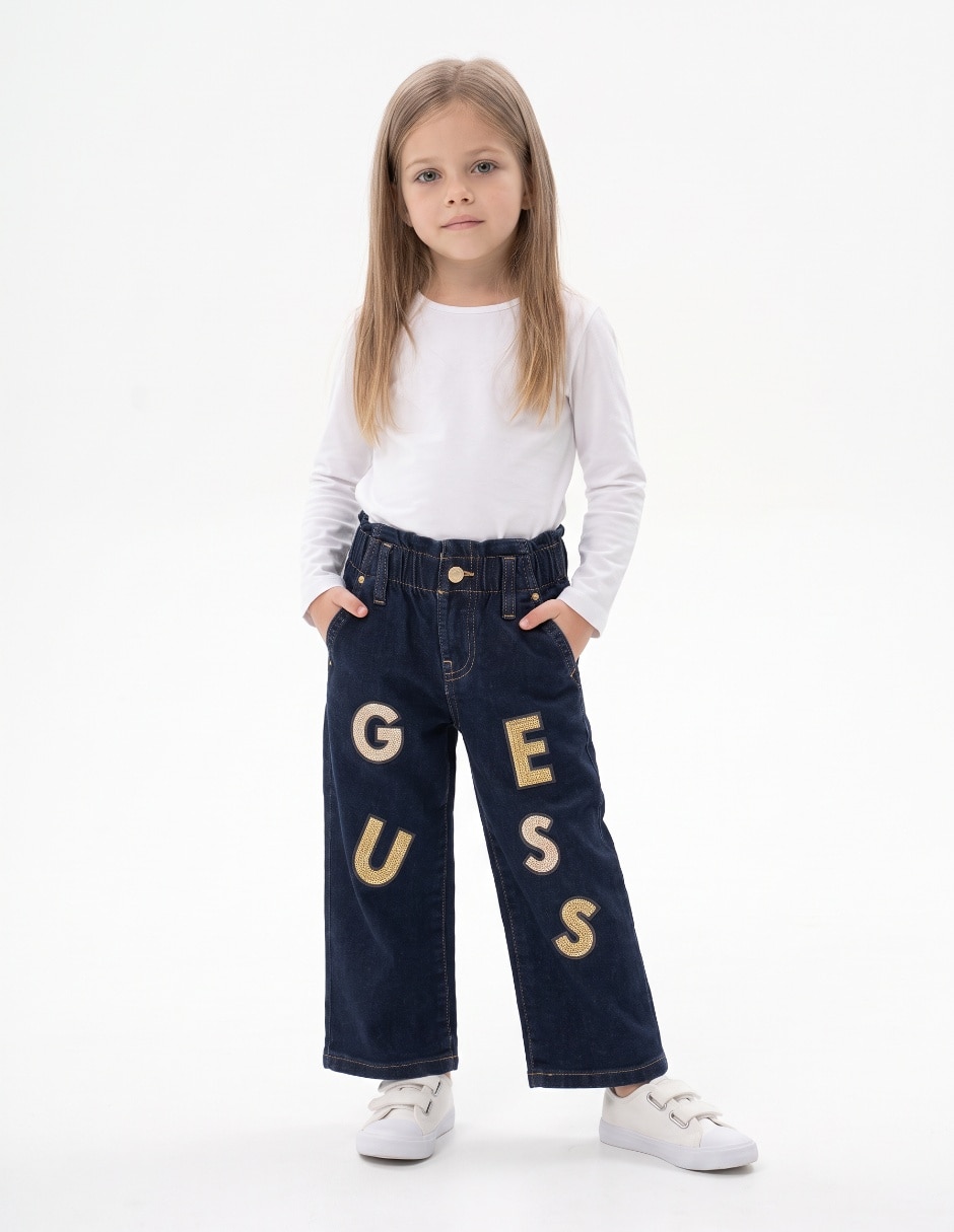 Jeans/Jegging Amplio lavado Sin lavado para Bebé Niña