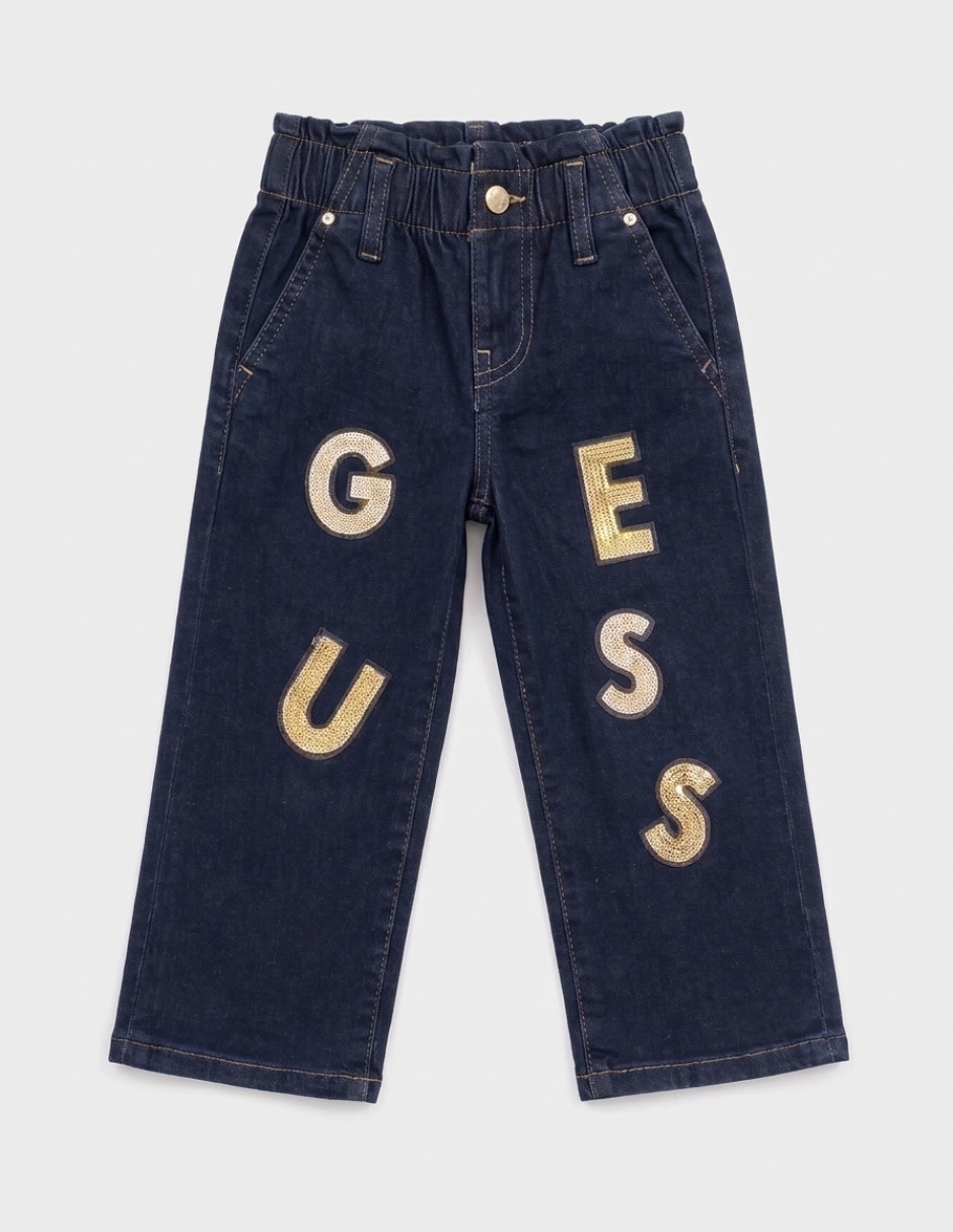 Jeans/Jegging Amplio lavado Sin lavado para Bebé Niña 3