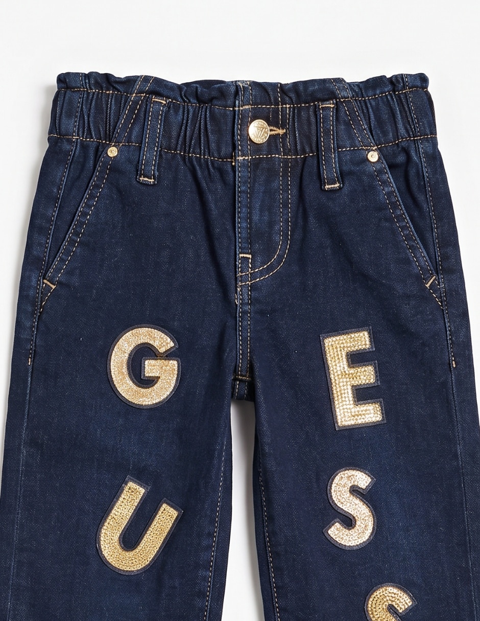 Jeans/Jegging Amplio lavado Sin lavado para Bebé Niña 5