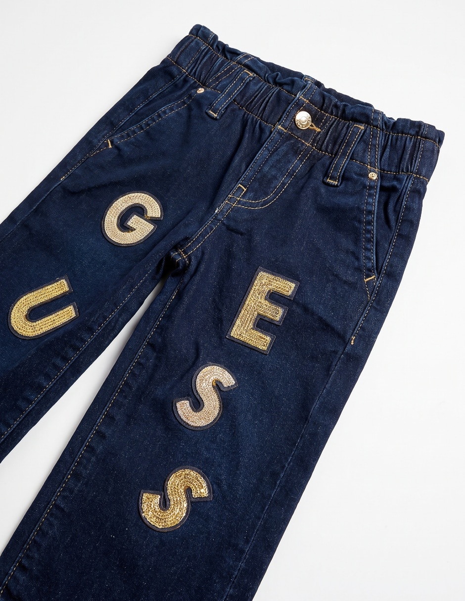 Jeans/Jegging Amplio lavado Sin lavado para Bebé Niña 6