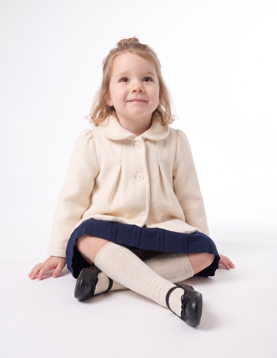 Abrigo para bebé niña Abrigo para bebé niña