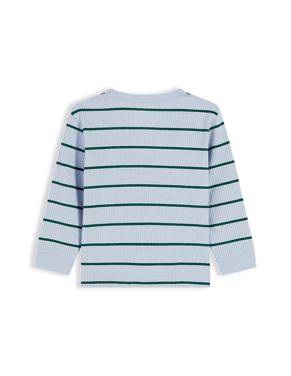 Playera manga larga para bebé niño 3