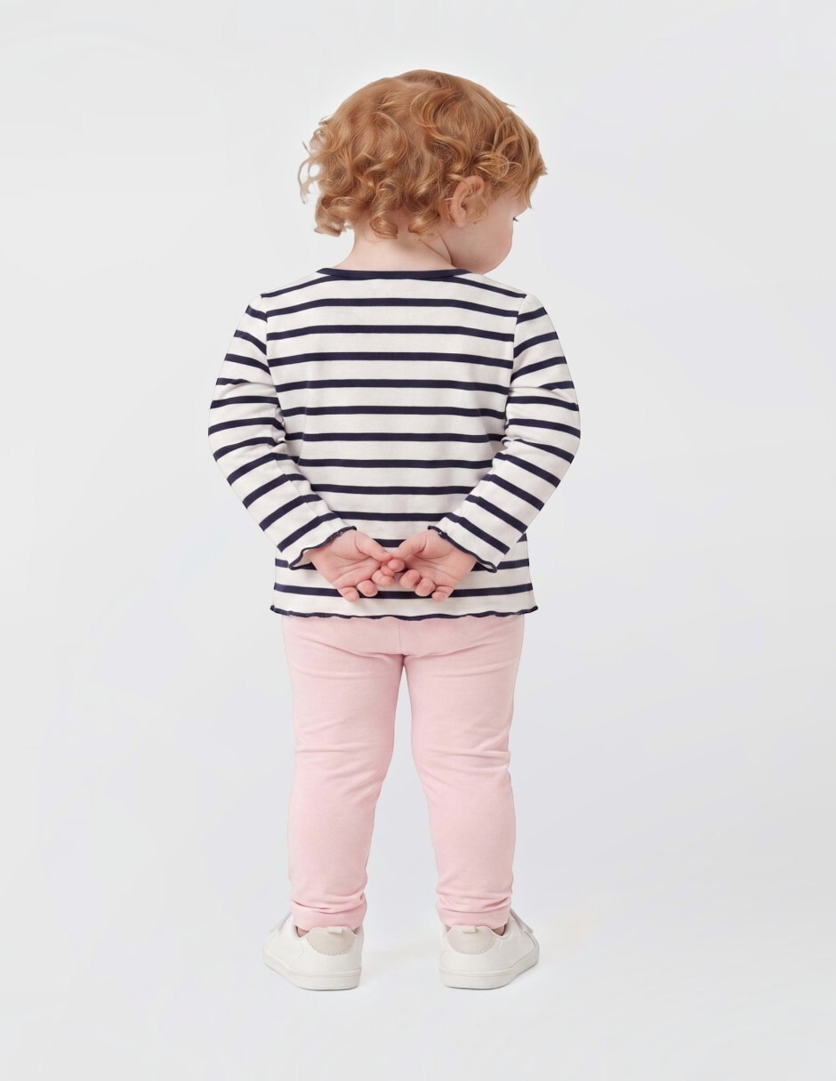 Playera manga larga para niña 4