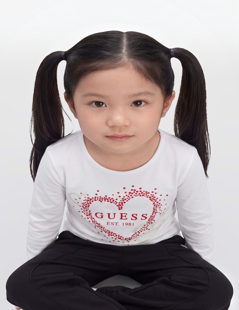 Playera manga larga para niña 5