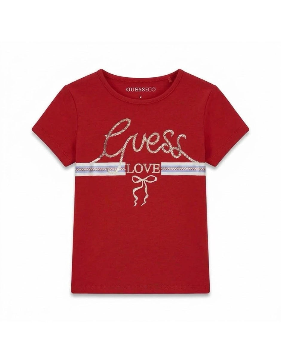 Playera manga corta para niña Playera manga corta para niña