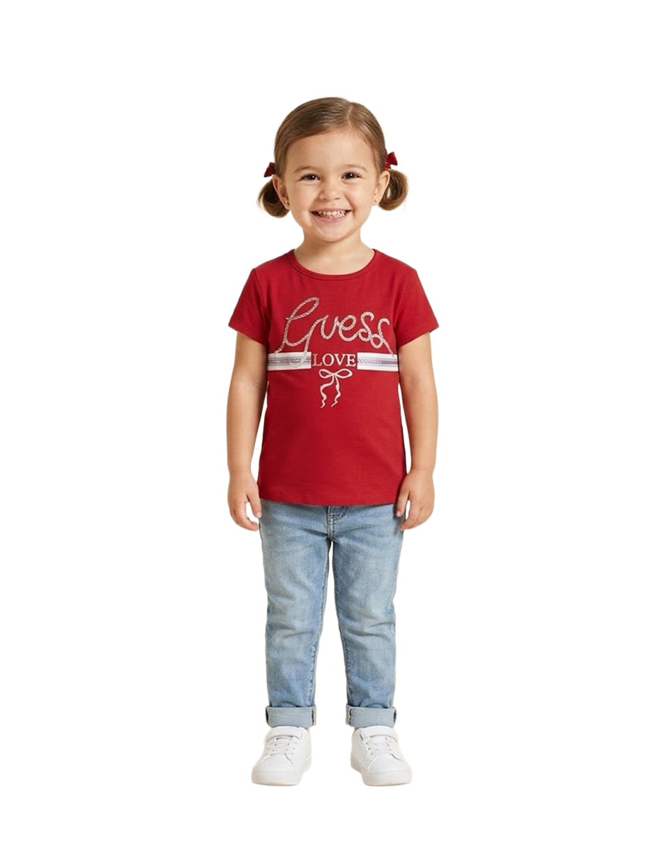 Playera manga corta para niña 3