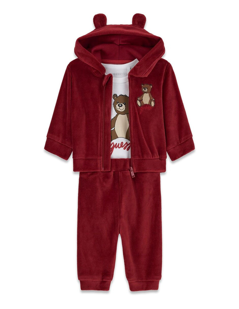 Conjunto casual de algodón unisex 3