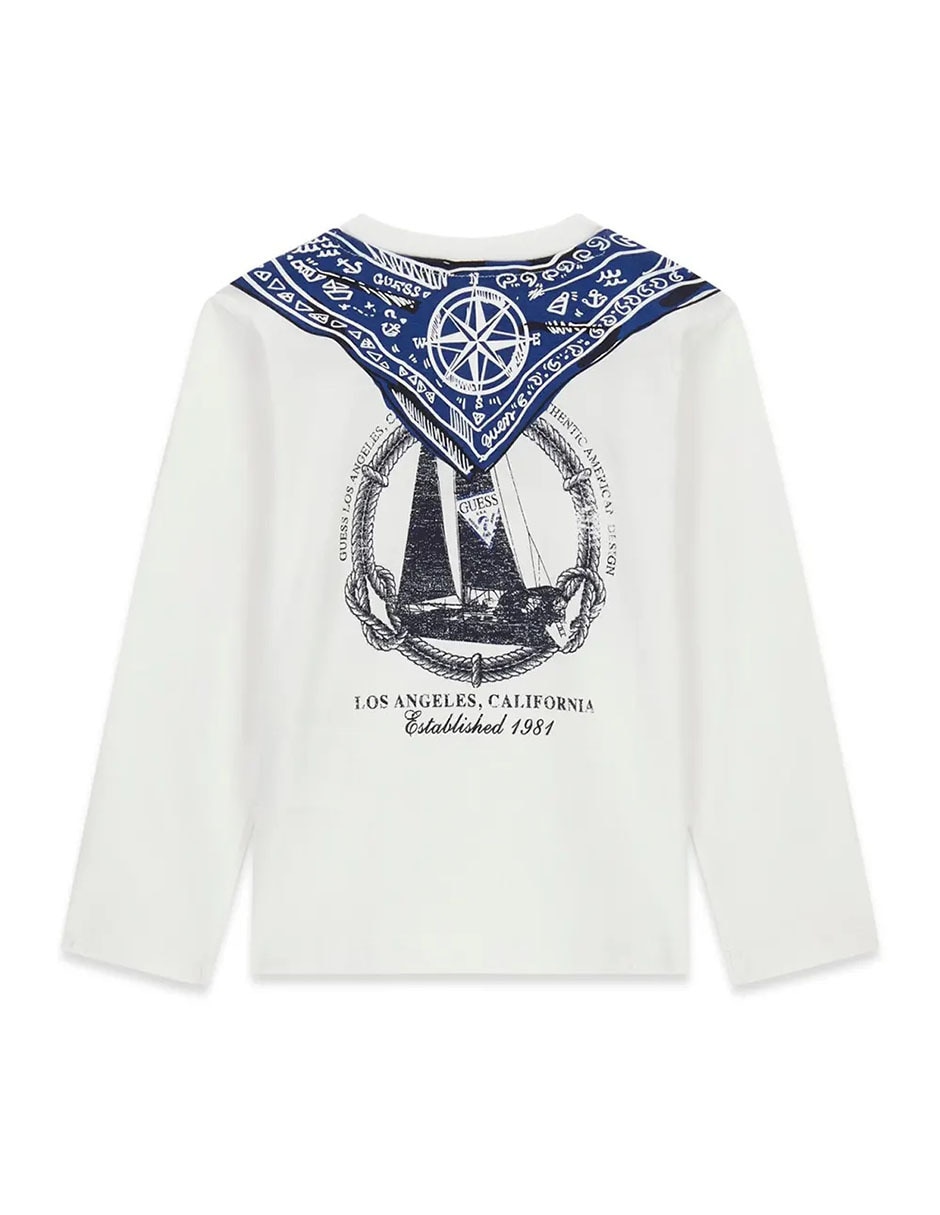 Playera manga larga para niño 2