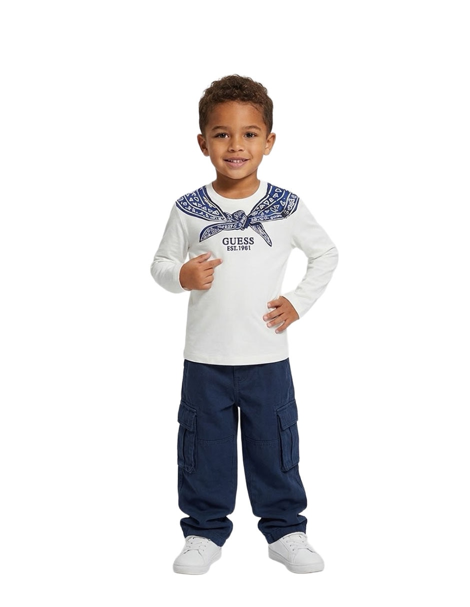 Playera manga larga para niño 3